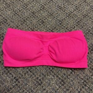 SO Seamless Hot Pink Bandeau Strapless Bra * Size XS